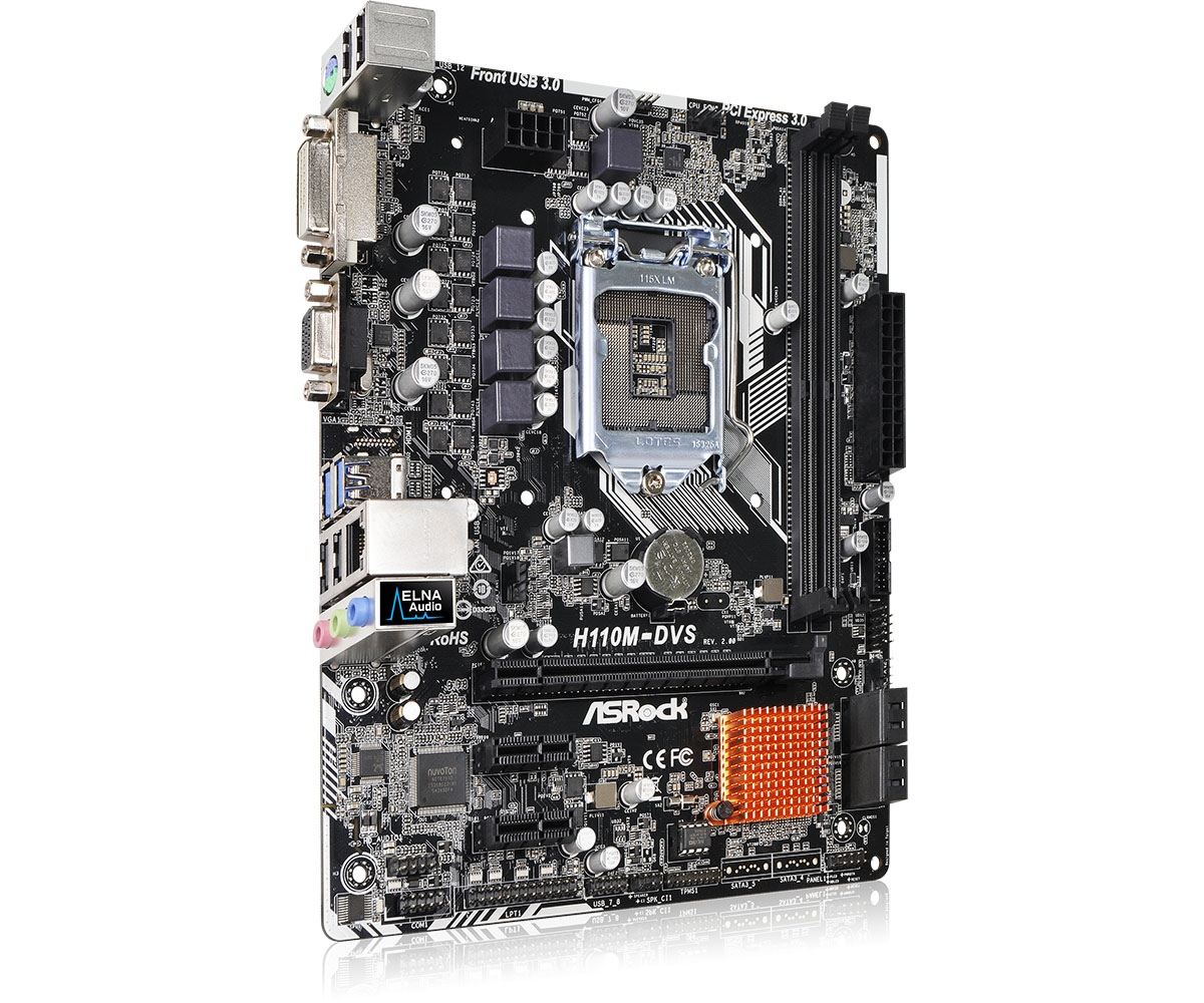 Asrock h110m dvs разгон